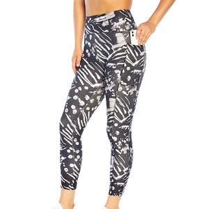 เลกกิ้งพิมพ์ลายซับลิเมชั่นโลโก้ตามสั่งราคาส่งที่ดีที่สุด และเลกกิ้งโยคะสำหรับออกกำลังกายสำหรับผู้หญิง - Product Image 2