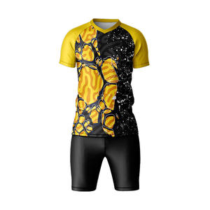 Uniforme Deportivo Personalizado para Equipos de Fútbol, Camiseta y Pantalones Cortos Transpirables y Ligeros para Jugadores de Club y Academias Juveniles - Product Image 2