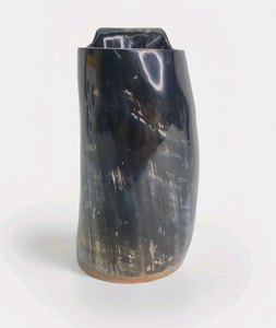 Handcrafted Eco-Friendly Polished Viking-Style <b>Drinking</b> <b>Horn</b> Mug-Authentic & Unique Gift Real Buffalo Koi <b>Horn</b> - Product Image 3