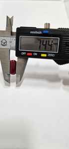 Coral Rojo Natural Italiano en Forma de Cápsula, Color Sangre, Gema de Primera Calidad, Gema Suelta para Joyería - Product Image 3