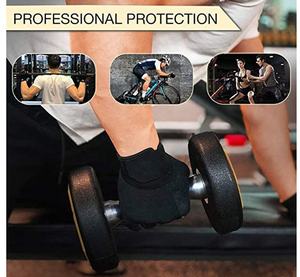 Premium <b>Half</b> Finger Gym Gloves Men Women Non <b>Slip</b> Grip Workout Gloves for Fitness Training Weightlifting - Product Image 4