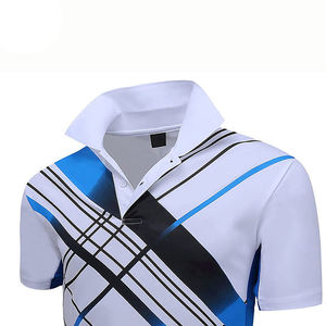 Servicio OEM, Camiseta de Golf para Hombre con Logotipo Personalizado, Alta Calidad, 100% Algodón, Transpirable, Color Sólido, Diseño Personalizado, Polo para Hombre - Product Image 4