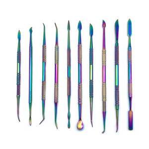 High Quality Manual Dental Filling Instrument Kit for Dental Surgery Procedures 6 PCS Reusable German Stainless Steel Made - Product Image 3