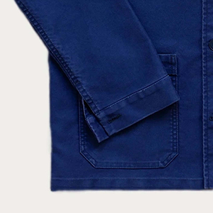 <b>Men</b> Cotton Canvas Bomber <b>Jacket</b> Heavyweight Casual Outerwear Rib Cuff Zip Front <b>Utility</b> Pocket Work <b>Jacket</b> Custom Clothing - Product Image 3