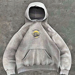 Sweat-shirt à capuche unisexe FLY FIT en tricot uni 100% polyester, sportif, 240g, respirant, écologique, avec fermeture éclair et plusieurs poches - Product Image 2