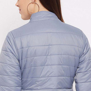 Veste matelassée légère pour femmes grandes tailles, design personnalisé OEM, doudounes matelassées pour femmes, veste d'hiver matelassée pour femmes, shackets - Product Image 5