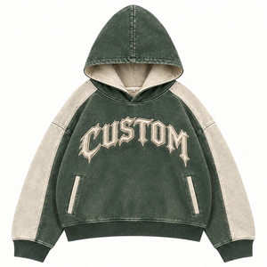 Sudadera con capucha para hombre, sudadera con capucha lavada, sudadera con capucha de forro polar, sudadera con capucha personalizada al por mayor para marcas de ropa urbana estadounidenses con etiqueta privada - Product Image 4