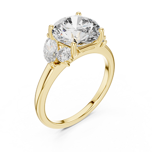Wholesale Custom 925 Sterling Silver Moissanite <b>Diamond</b> <b>Ring</b> Fine Wedding Jewelry Manufacturer Export Supplier - Product Image 3