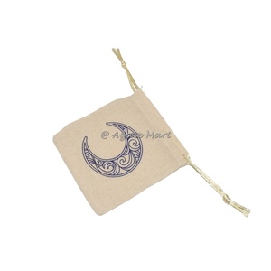 กระเป๋าหูรูดผ้าฝ้ายพิมพ์ลายเมตาตรอนคิวบ์สีรุ้งโลโก้ตามสั่ง - Product Image 6