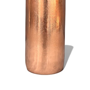 Elegant Engraved <b>Copper</b> <b>Drinking</b> <b>Bottle</b> from Indian exports international. ( Certified pure <b>copper</b> ) - Product Image 4