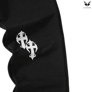 Pantalon de survêtement ample à motifs, taille élastique et cordon de serrage, produit de qualité supérieure, pantalon de jogging ample tendance - Product Image 4