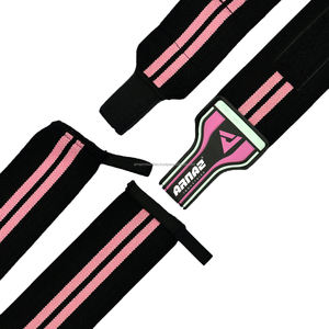 Professional Quality <b>Wrist</b> <b>Support</b> Wraps with Thumb Loop for Weightlifting Powerlifting Bodybuilding Training - Product Image 2