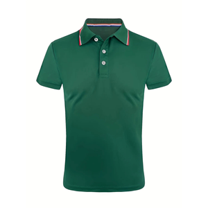 Chemises Polo Homme Haut de Gamme en Coton Doux Coupe Slim Style Européen Vente en Gros Service de Personnalisation de Marque - Product Image 4