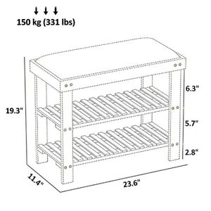 Sgabello da Ingresso e Scrivania Nera con Scarpiera Pratica e Spazio di Archiviazione Nascosto - Product Image 6