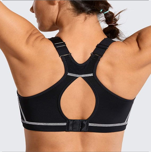 สปอร์ตบราพรีเมียมสำหรับผู้หญิง เหมาะสำหรับออกกำลังกาย วิ่ง โยคะ ฝึกซ้อม สวมใส่สบาย ระบายอากาศได้ดี ช่วยพยุงรับน้ำหนัก - Product Image 6