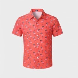 เสื้อเชิ้ตฮาวายแขนสั้นผู้ชาย ลายสับปะรด เสื้อสำหรับวันหยุดฤดูร้อน ระบายอากาศได้ดี ปกคอพับ ลายพิมพ์ดิจิทัล - Product Image 2