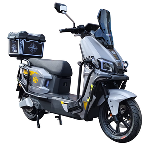 Scooter eléctrico de alta velocidad y alta potencia, bicicleta eléctrica F7 de dos plazas para repartidores con batería de larga duración. - Product Image 2