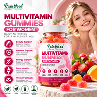 Gummies multivitaminées personnalisées pour femmes avec vitamines B, C, D – Marque privée OEM – Complément bien-être quotidien