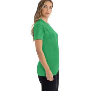 T-shirt homme pour fête de fin d'année, couleurs unies, personnalisable avec votre propre graphique et imprimé, vente chaude, couleurs unies simples, 100% coton. - Product Image 6