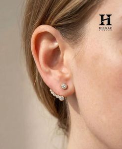 Pendientes de Diamantes de Lujo para Oreja – Delicados Pendientes de Oro con Diamantes Cultivados en Laboratorio – Fabricante de Joyería con Diamantes de Laboratorio - Product Image 3