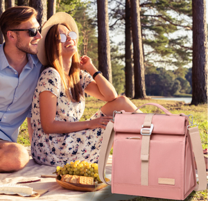 Insulated Lunch Bags with Adjustable Shoulder Strap,Women Men's Lunch Tote for Work,Adult and Teen Lunch Box for Picnic School - Product Image 2