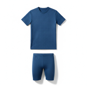 Wholesale <b>Men</b> <b>Compression</b> Uniform Quick Dry Athletic Tights Set Custom Logo Sublimation Fitness Training Tracksuit Kit - Product Image 1