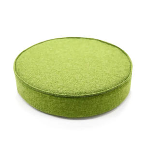 Yoga Meditation Cushion Green Cotton Canvas Washable Adult <b>Exercise</b> Pillow - Product Image 1
