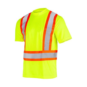 Camiseta de Trabajo de Alta Visibilidad para Hombre, Resistente, Reflectante, Diseñada para Infraestructura Vial - Product Image 5
