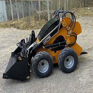 Mini-chargeuse sur chenilles à moteur diesel EPA du fabricant d'origine avec outils d'accessoires en option - Product Image 4
