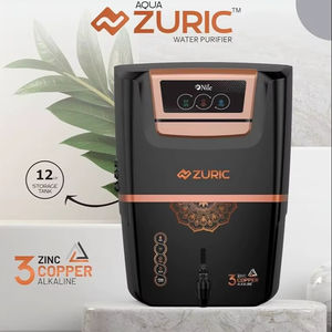 Purificador de Agua Aqua Zuric RO UF Alcalino con 3 Zinc y Cobre, Almacenamiento de 12L, Pantalla LED Inteligente, Montable en Pared - Product Image 1