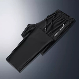 Pantalon de jogging en polyester pour homme, coupe ample, style décontracté et tendance, idéal pour l'été – Vente directe usine OEM - Product Image 4