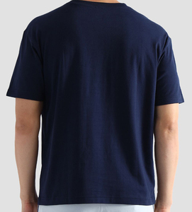 Camiseta de Algodón Lisa para Hombre, Transpirable, Corte Regular, Cuello Redondo, Manga Corta, Estilo Casual para Usar en la Calle, OEM ODM - Product Image 2