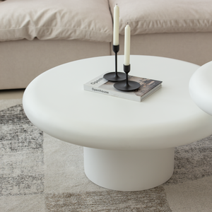 Table basse en béton moderne Vandana Astra Zenova pour salons - Product Image 5