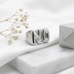 Modern Geometric Stainless Steel <b>Ring</b> for Women Waterproof Tarnish Free 304 Stainless Steel Jewelry Fashion <b>Rings</b> Wholesale - Product Image 6