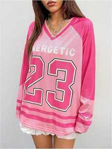 Maillots de baseball roses respirants et à séchage rapide pour femmes, tenues de softball pour le jour du match, fabriqués au Pakistan, cadeaux idéaux pour la journée. - Product Image 4