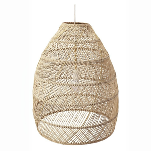 Lampshade Making Supplies Natural Materials Handcrafted Pendant Lights Frame <b>Ring</b> Linen Rattan Handmade Light Cover Supplies - Product Image 2