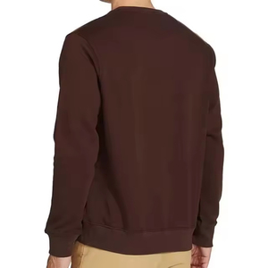 Best Selling Men's Sweatshirts Custom Logo French Terry 100% Cotton Basics OEM Service <b>Clothing</b> Factory Wholesale Winter Wear - Product Image 2