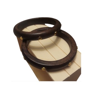 Brazaletes de Madera Natural Elegantes, Lisos y Resistentes al Agua para Mujer, para Uso Diario y Fiestas, Regalo Empresarial - Product Image 3