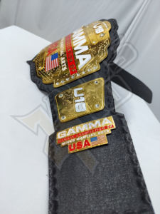 Ceintures de championnat personnalisées pour MMA, plaques en laiton de 2 mm, ceinture de championnat MMA - Product Image 3