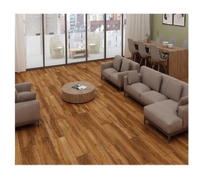 Materiales de Construcción, Baldosas de Parqué de Madera de 20x120 y 9mm de Espesor para Piso, Fábrica Morbi, Porcelana con Borde Rectificado - Product Image 3