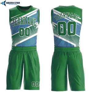 Conjunto de Uniforme de Baloncesto Sublimado Personalizado OEM, Jersey y Pantalones Cortos de Baloncesto Transpirables de Secado Rápido para Entrenamiento en Equipo - Product Image 3