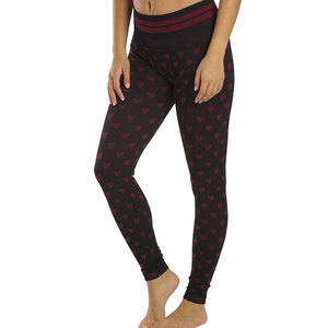 Leggings de yoga taille haute à imprimé cœur, extensibles dans quatre directions, sans coutures, pour l'entraînement - Product Image 4