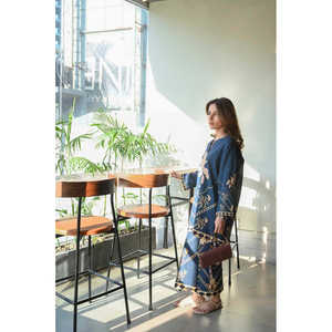 Hermoso conjunto XL Co-ord con trabajo de impresión digital elegante - Product Image 1