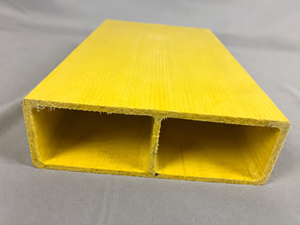 Tube rectangulaire en PRF (Plastique Renforcé de Fibre de Verre) de qualité industrielle, section creuse, pour usage structurel et maritime - Product Image 4