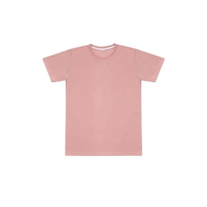 T-shirt en polyester à manches courtes et col en O, 180 grammes, style personnalisé, tissu en jersey uni pour sublimation vierge - Product Image 5