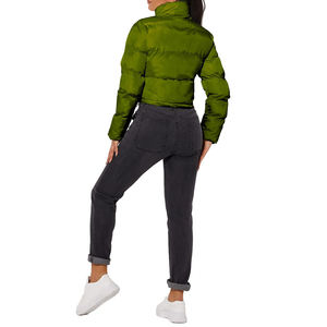 OEM Factory Prices Women's Customized Heated Eco-Friendly <b>Quilted</b> Puffer Coat Jacket Nylon Lining Waterproof Breathable Casual - Product Image 3