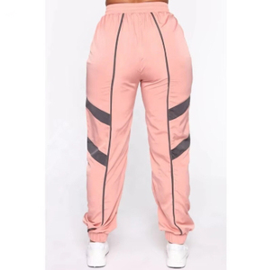 Conjunto Deportivo Casual de 2 Piezas para Mujer, Chaqueta con Capucha a Prueba de Viento con Bloques de Color y Pantalones Jogger, 100% Algodón, para Correr - Product Image 5