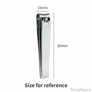 Cortauñas Curvo de Acero Inoxidable con Logotipo Personalizado, con Apertura de Mandíbula Ancha y Diseño Portátil para Uñas de Dedos de Manos y Pies - Product Image 4