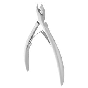 Coupe-ongles de qualité supérieure, finition mate, en acier inoxydable, avec poignée ergonomique, pour usage en salon. - Product Image 1