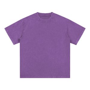 Camiseta Vintage de Algodón Puro sin Planchado con Diseño de Corazones y Letras de Palm Angels, Unisex, Cuello Redondo, Manga Corta - Product Image 3